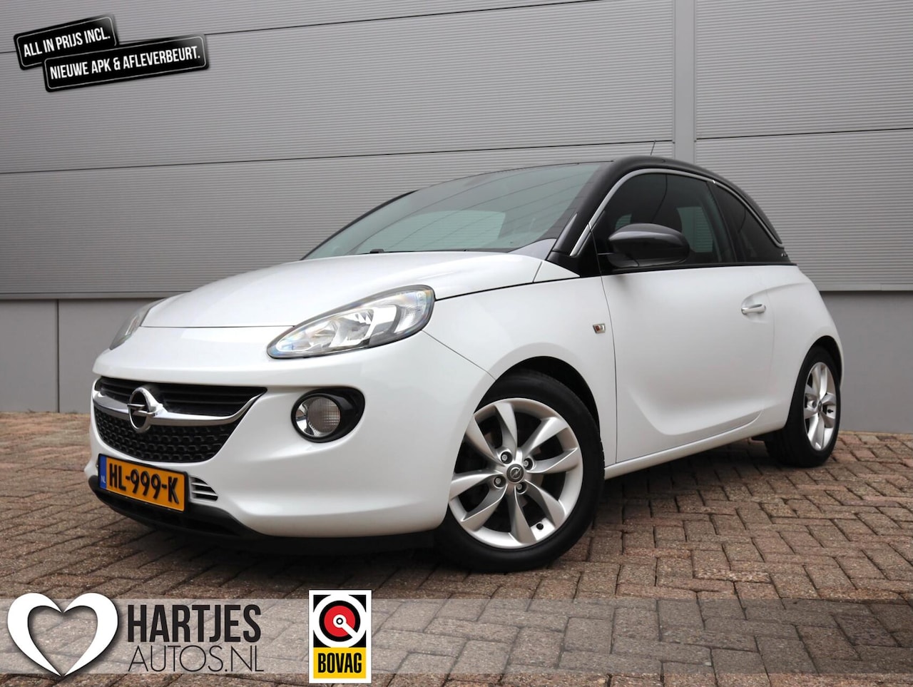Opel ADAM - 1.0 Turbo Jam (Vol-Opties!) Two-Tone NL-auto - AutoWereld.nl