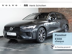 Volvo V60 - T6 Plug-in hybrid AWD Plus Dark | Panoramadak | Trekhaak semi elektrisch | Verwarmbare Voo