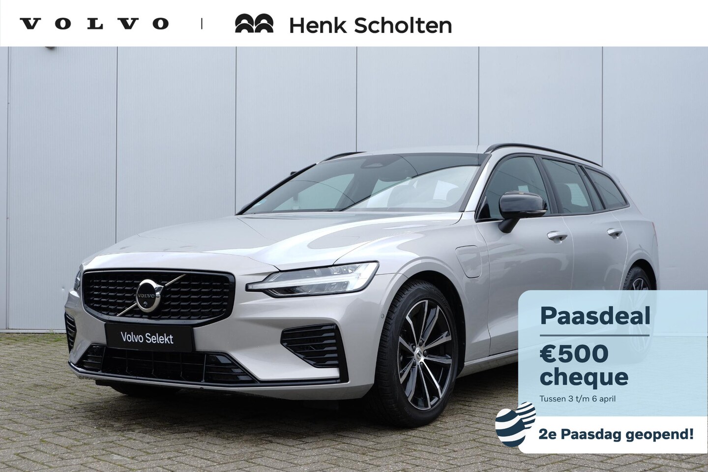 Volvo V60 - T6 Plug-in hybrid AWD Plus Dark | Semi- Elektrische Trekhaak | Premium audio by Harman Kar - AutoWereld.nl