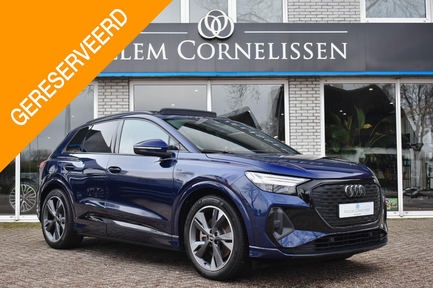 Audi Q4 e-tron - 40 Competition 77 kWh S-Line Pano Matrix Sportstoel Camera ACC - AutoWereld.nl