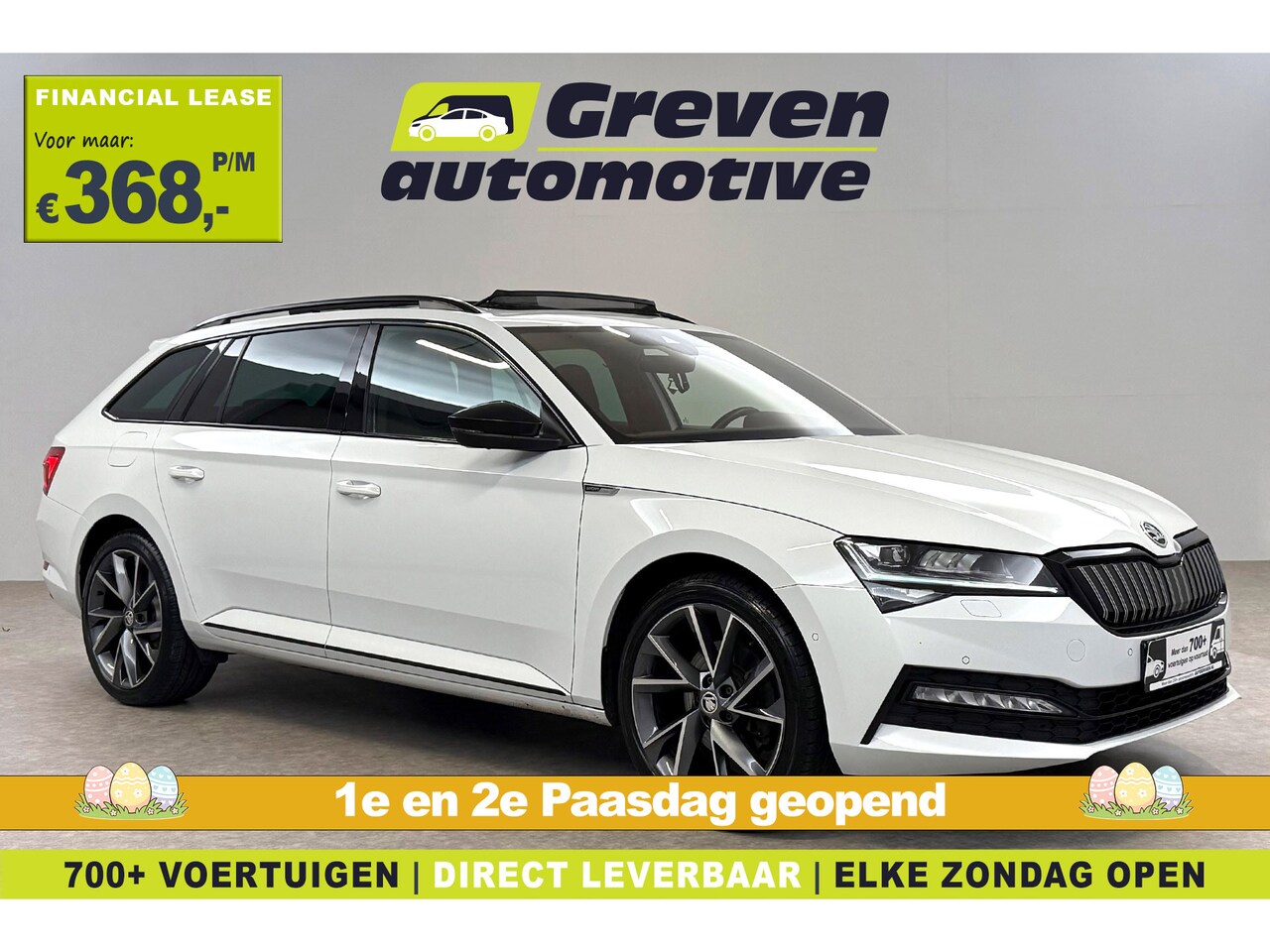Skoda Superb Combi - 1.4 TSI iV 218PK | Pano | 360° | Virtual | Sfeer | Memory | Canton | Camera | Carplay | Ad - AutoWereld.nl