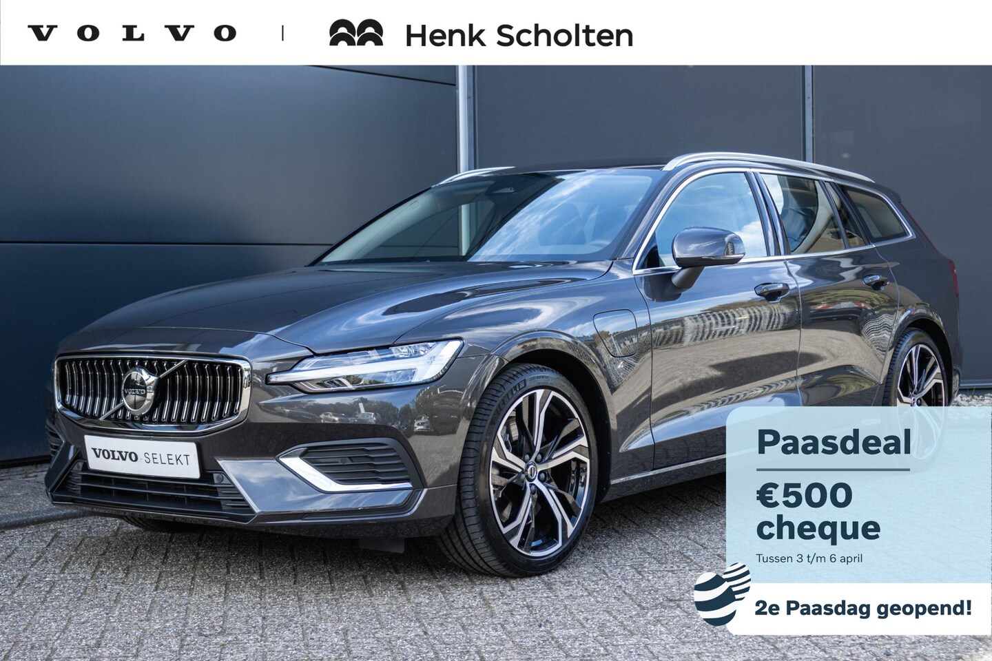Volvo V60 - T6 Plug-in hybrid AWD Plus Bright | Semi Elektrische Trekhaak | Verwarmbare voorstoelen+ac - AutoWereld.nl