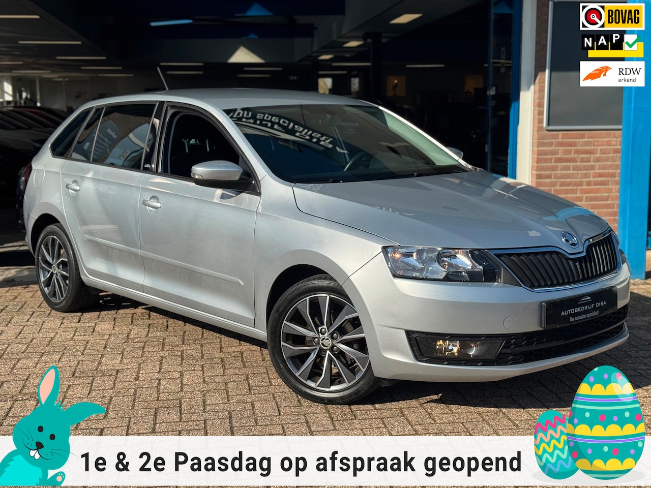 Skoda Rapid Spaceback - 1.2 TSI Edition 2016 AUT NAVI CLIMA - AutoWereld.nl