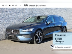 Volvo V60 - T6 Plug-in hybrid AWD Plus Bright | Moritz leder Charcoal bekleding | Dealeronderhouden |