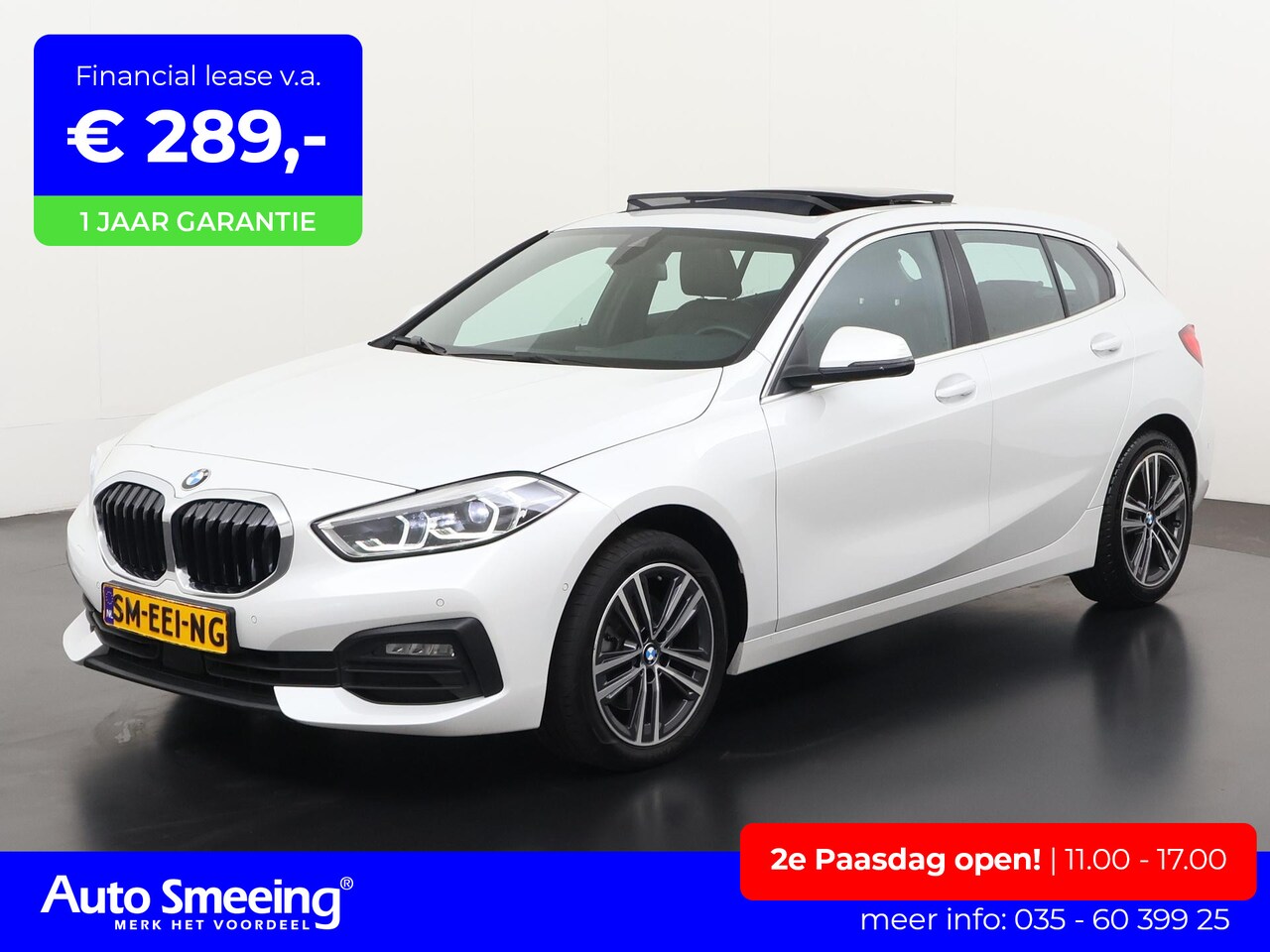 BMW 1-serie - 118i Design Automaat | Panoramadak | Leder | Camera | Zondag Open! - AutoWereld.nl