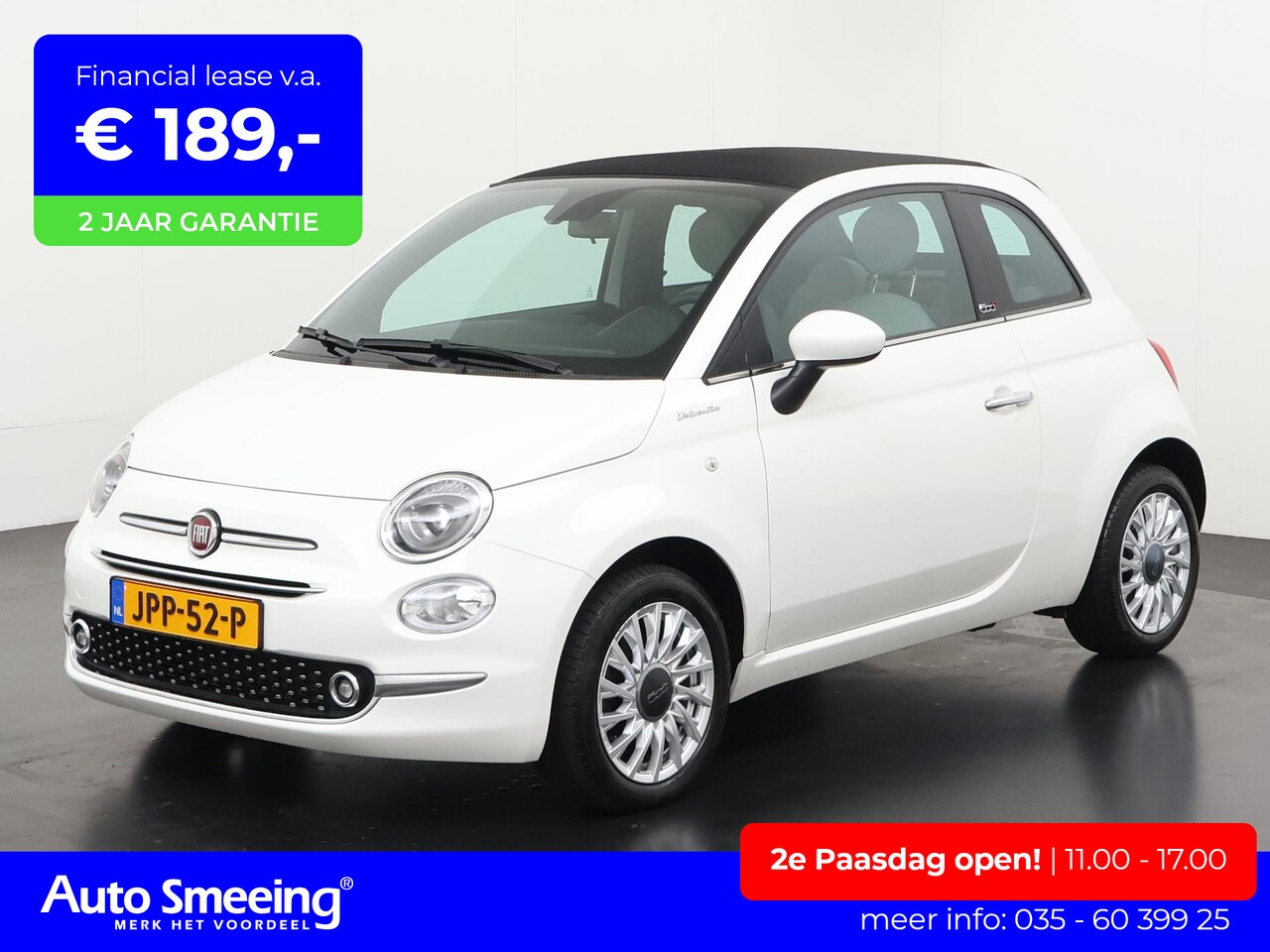 Fiat 500 C - 1.0 Hybrid Dolcevita | Apple/Android Carplay | Parkeersensor | Lichtmetalen Velgen | Zonda - AutoWereld.nl