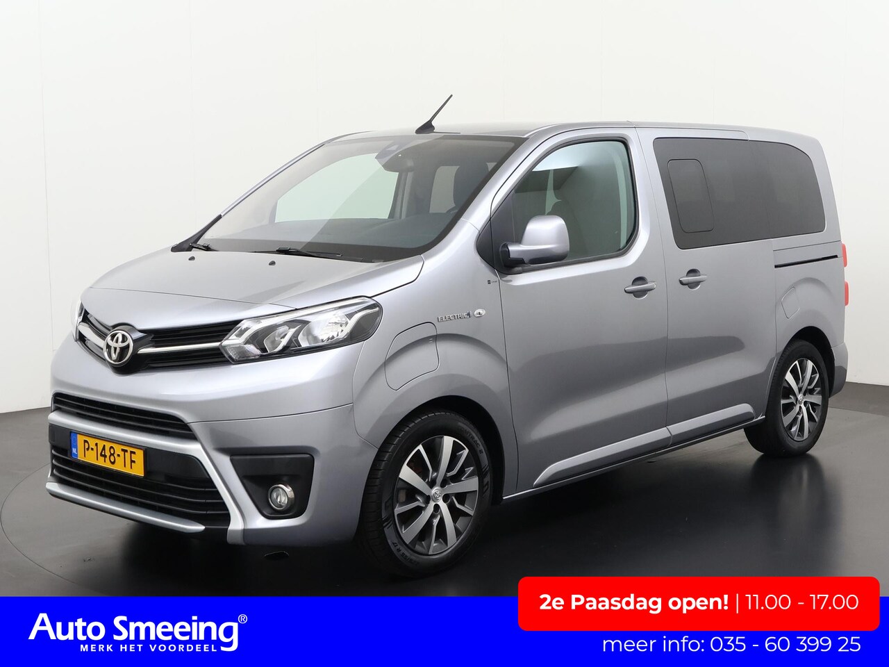 Toyota ProAce Electric Verso - L2 Executive 50kWh | 8-Peroons | SOH 92% | Schuifdeur L/R | Navigatie | Stoelverwarming | - AutoWereld.nl