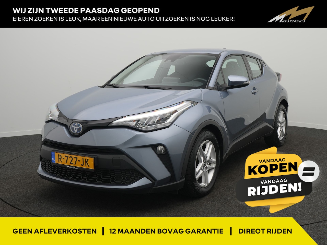 Toyota C-HR - 1.8 Hybrid Business - RIJKLAARPRIJS - Achteruitrijcamera - All Seasonbanden - Adaptive Cru - AutoWereld.nl
