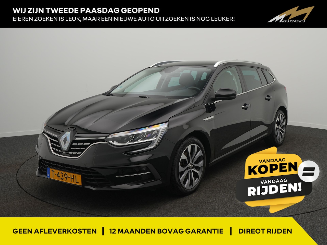 Renault Mégane Estate - TCe 140 Techno - RIJKLAARPRIJS - All Seasonbanden - Achteruitrijcamera - Trekhaak - AutoWereld.nl