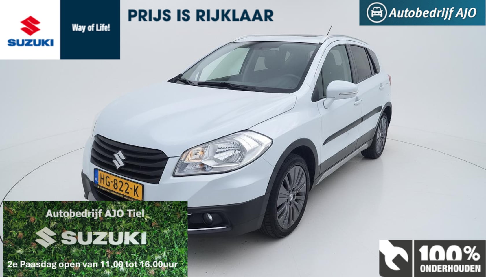 Suzuki SX4 S-Cross - 1.6 Exclusive rijklaar prijs - AutoWereld.nl