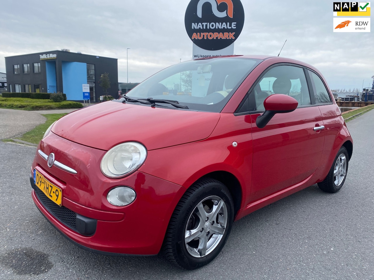 Fiat 500 - * 2009 * 1.2 Pop * ELECTR RAMEN * APK 9-2026 - AutoWereld.nl