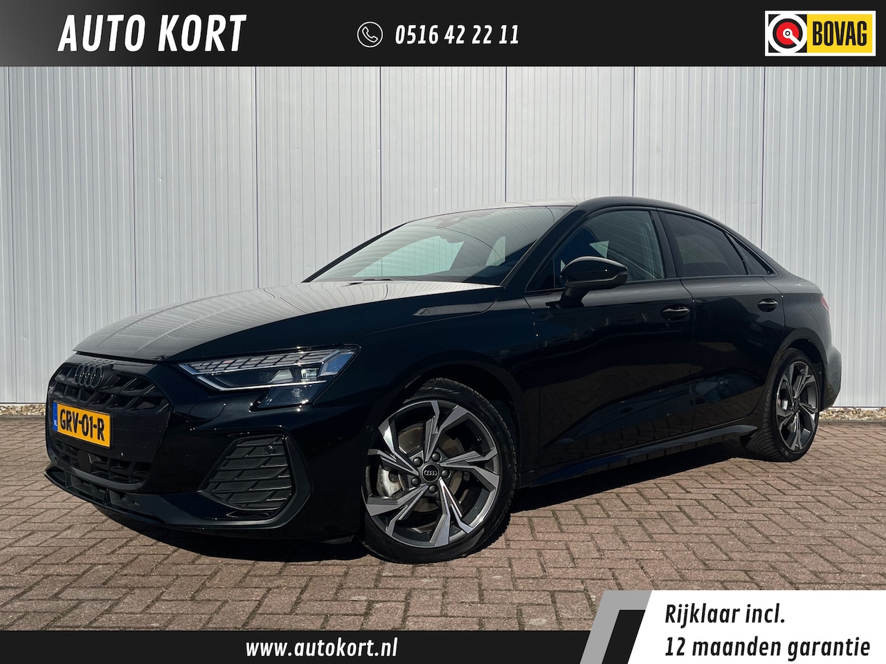 Audi A3 Limousine - 30 TFSI S edition | 18'' 5-spaaks velgen | S-Line exterieur | full-LED | Virtual cockpit | - AutoWereld.nl
