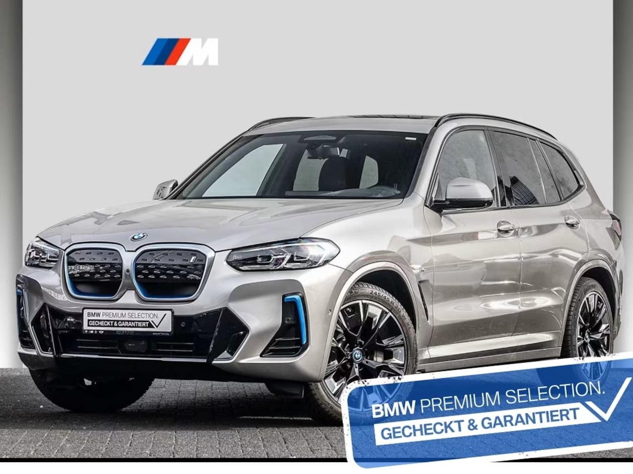 BMW iX3 - M-SPORT 80 kWh (210kW/286pk) ** LED, LEDER, PANO, MEM, HuD, H&K SOUND, TREKH, 20-inch LMV - AutoWereld.nl