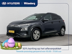 Hyundai Kona Electric - EV Premium 64 kWh | Leer | Stoel + stuurverwarming | Stoelventilatie | Head-up display |