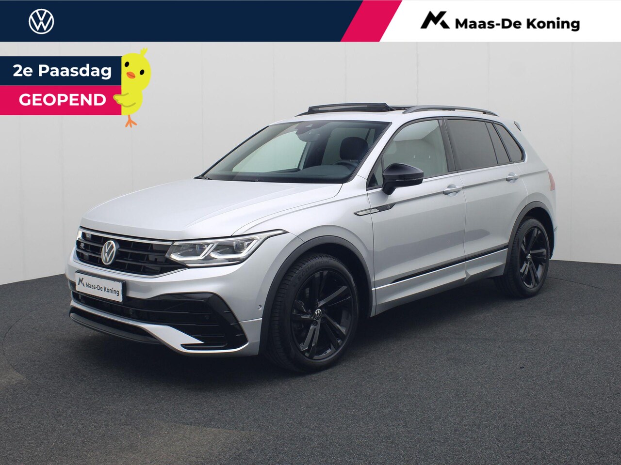 Volkswagen Tiguan - 1.5TSI/150PK R Line Black Style DSG · Panoramadak · Trekhaak · Apple/Android Car Play · St - AutoWereld.nl