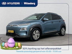 Hyundai Kona Electric - EV PREMIUM 64 kWh | SoH 93, 2% | 3- FASE | NAVI | CLIMA | ADAPT. CRUISE | CAMERA | HUD | L