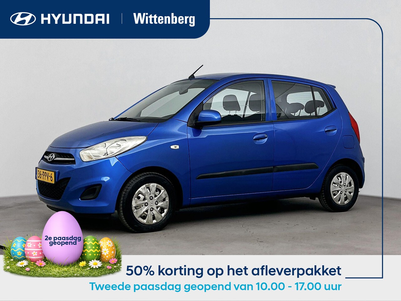 Hyundai i10 - 1.2 i-Drive Cool | Airco | Bestuurdersstoel in hoogte verstelbaar | Elektrische ramen | St - AutoWereld.nl