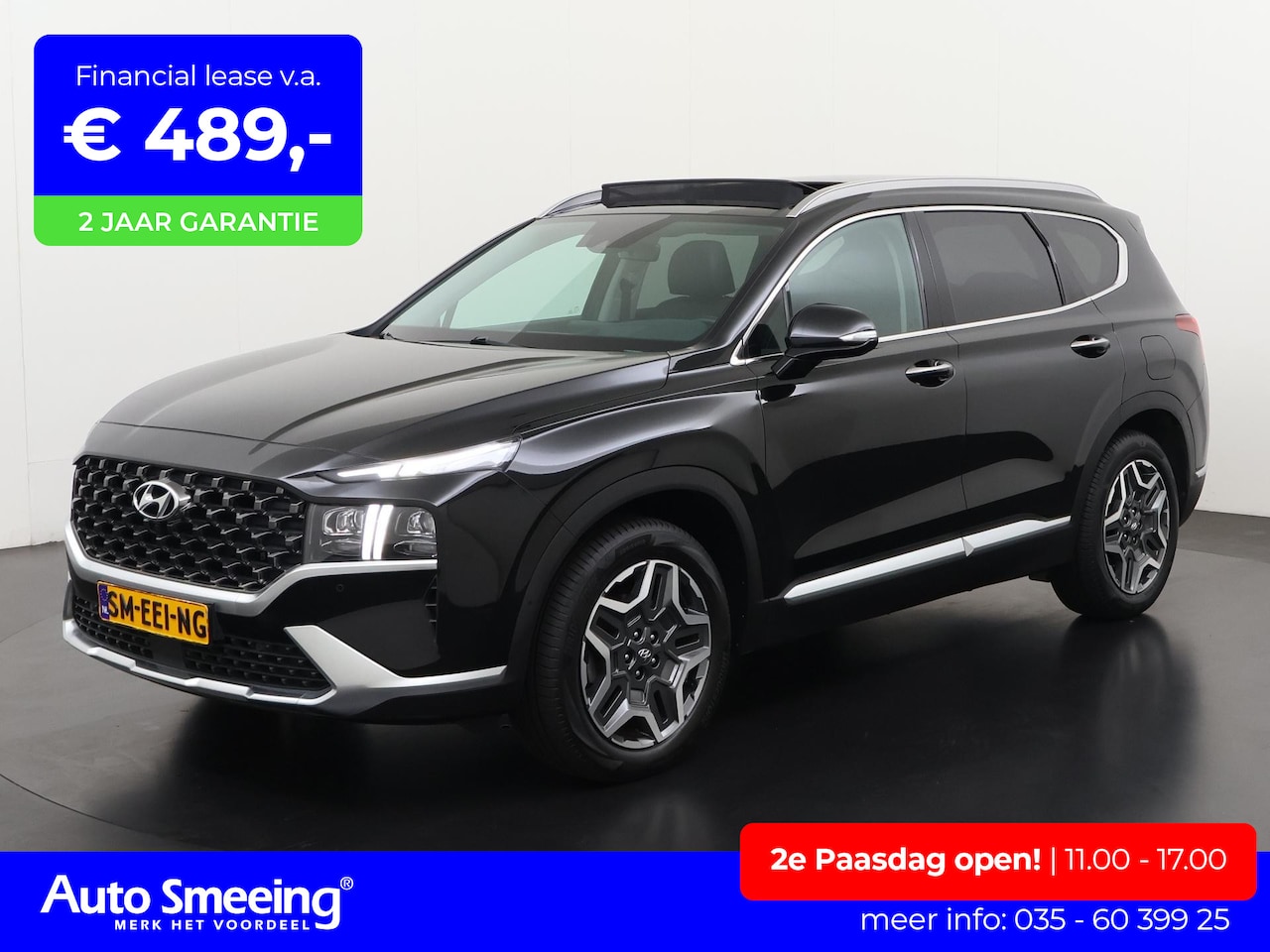 Hyundai Santa Fe - 1.6 T-GDI PHEV Premium Sky 7p. | Panoramadak | Head-up | Memory stoel | Zondag Open! - AutoWereld.nl