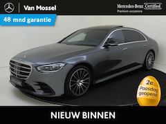 Mercedes-Benz S-klasse - 580 e Lang / AMG/ 20 inch/ Night/ Aug. Reality Head Up/ Rear Plus Pack/ Burmester 3D/