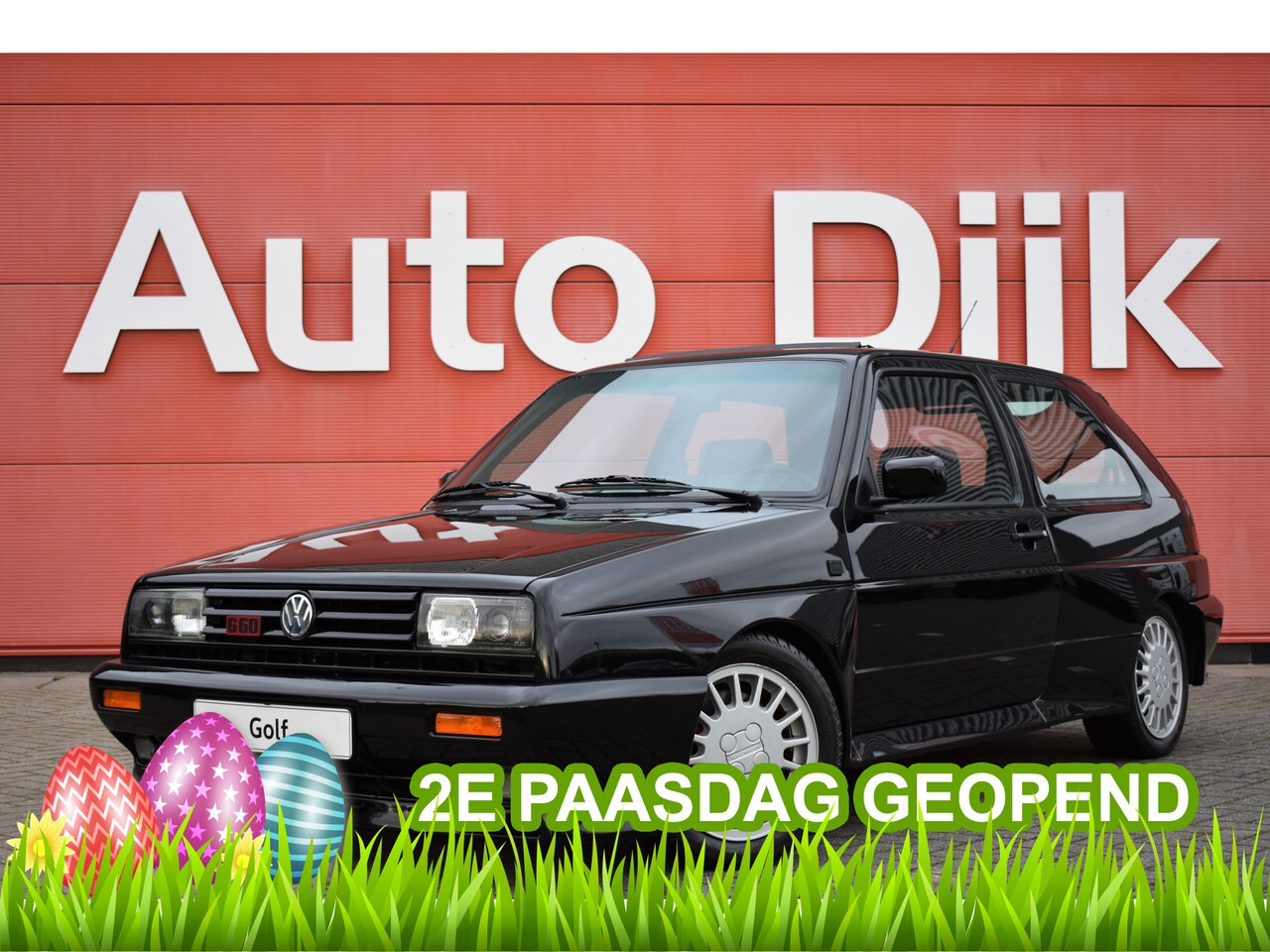 Volkswagen Golf - 1.8 GTI syncro G60 Rallye Uniek! | Top staat | Schuifdak | RVS uitlaat Paasmaandag van 10: - AutoWereld.nl
