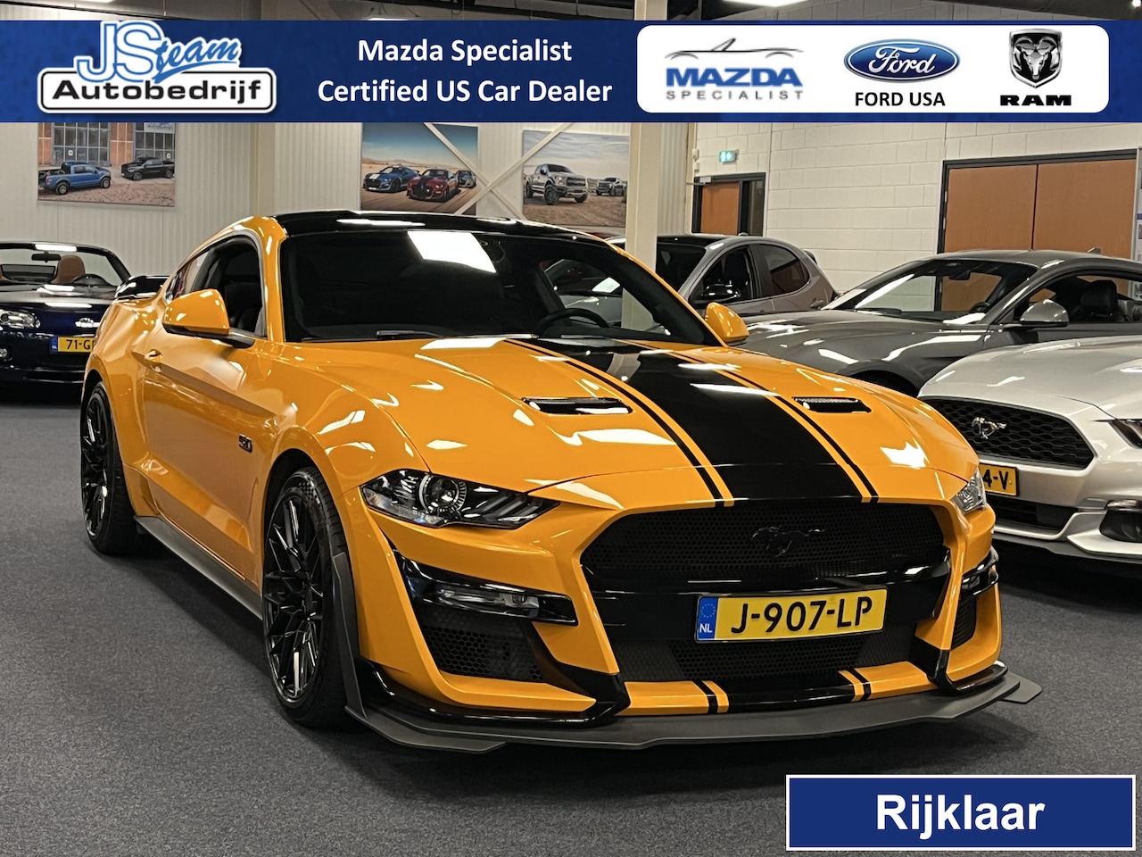 Ford Mustang Fastback - 5.0i V8 GT Premium 450PK Automaat Performance Package Brembo Shelby GT500 Look Magneride B - AutoWereld.nl