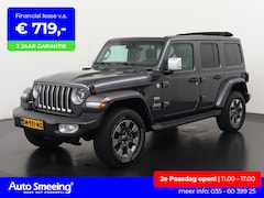 Jeep Wrangler Unlimited - 4xe 380 Overland Sky-One-touch power roof | Elektr vouwdak | Alpine Audio | Stoel/Stuurver