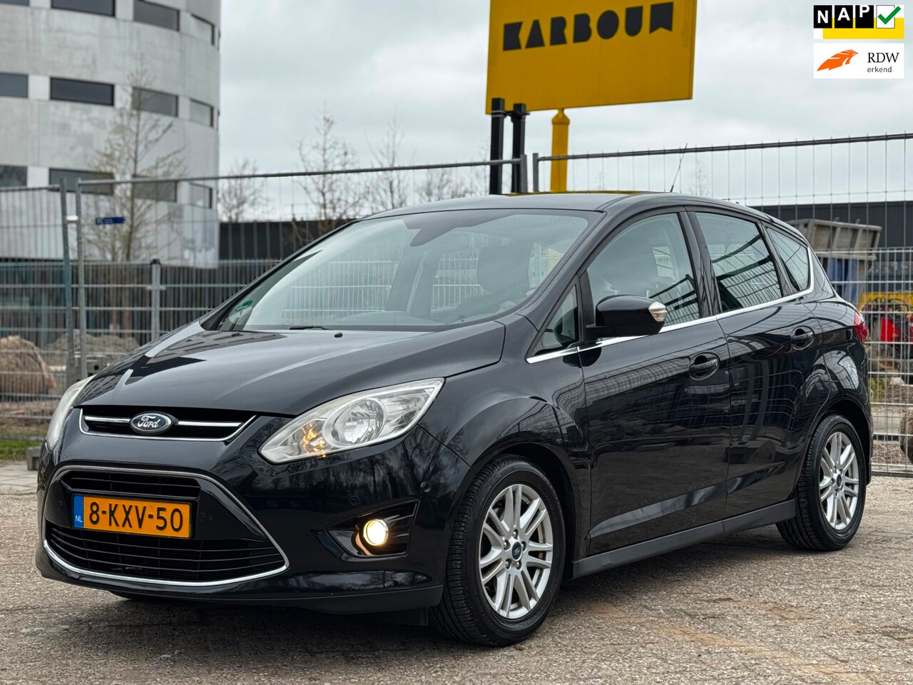 Ford C-Max - 1.0 Titanium|PARKPILOT|6BAK|PSENSOR|AIRCO|CRUISE|2XSLEUTELS - AutoWereld.nl