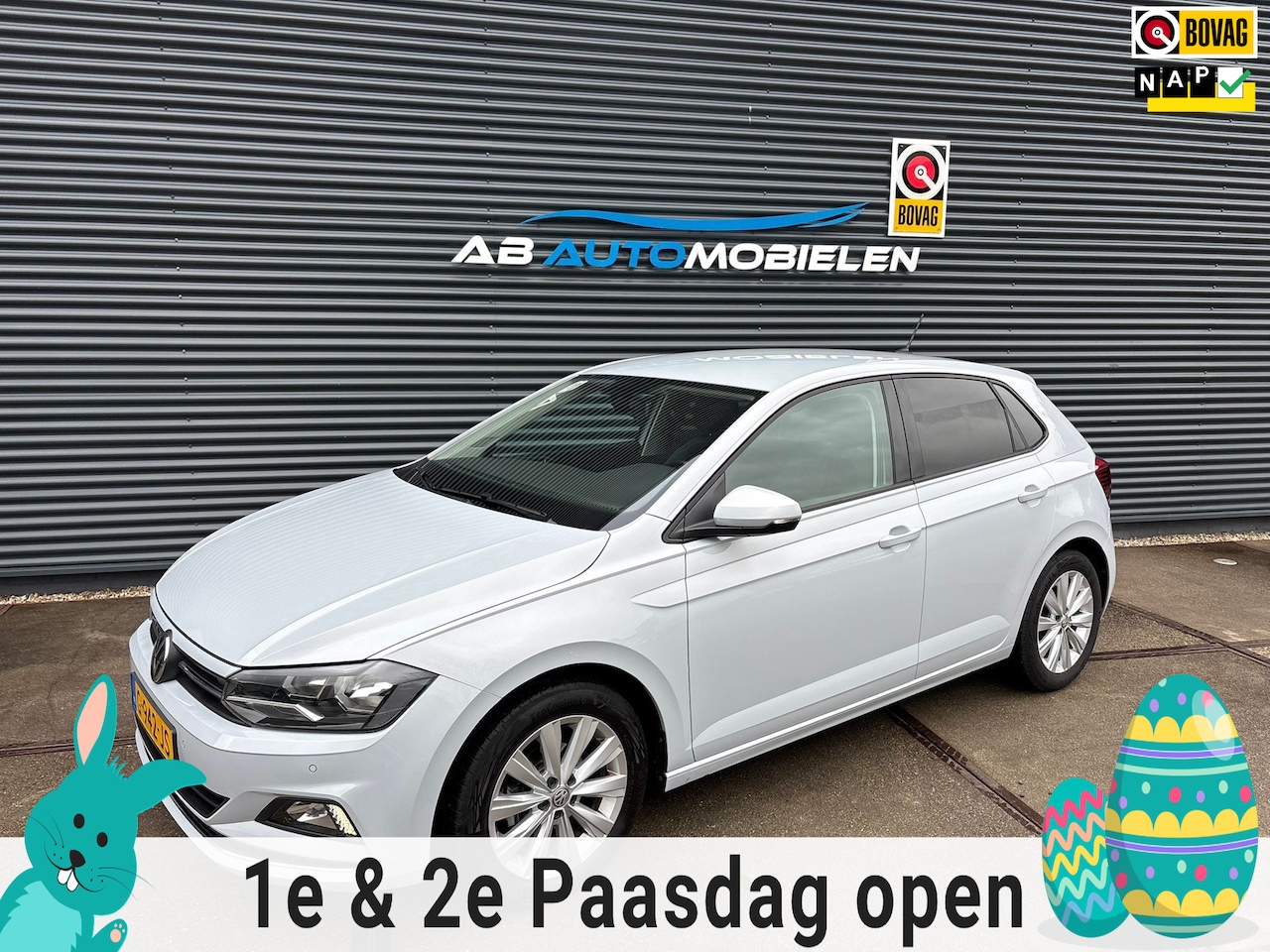 Volkswagen Polo - 1.0 TSI Highline AUTOMAAT/ PARKEERSENSOREN/ CARPLAY - AutoWereld.nl