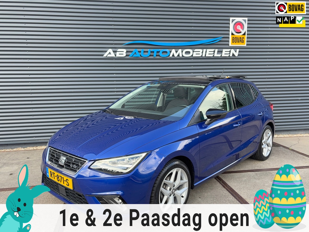 SEAT Ibiza - 1.0 TSI FR LED XENON/ PANORAMA DAK - AutoWereld.nl