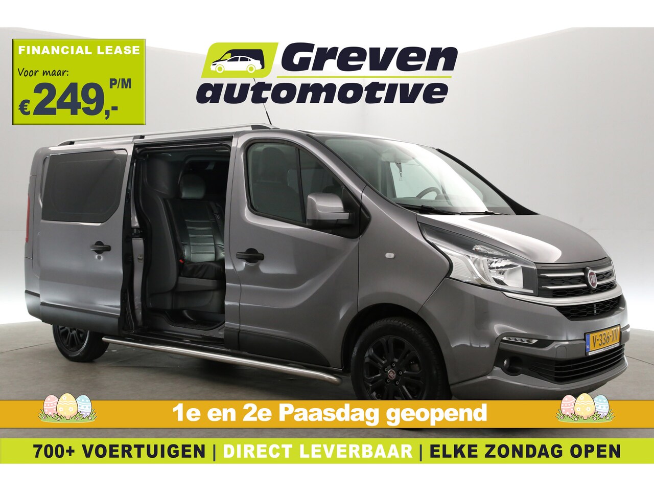 Fiat Talento - 1.6 MJ EcoJet L2H1 | Dubbele Cabine | Airco | Cruise | Camera | Trekhaak | Parkeersens. - AutoWereld.nl