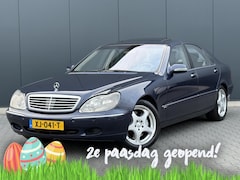 Mercedes-Benz S-klasse - 600 Lang V12 Zeer Netjes - Schuifdak - Adaptief