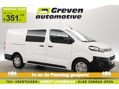 Citroën Jumpy - 2.0 BlueHDI 145PK L3H1 | DC | 6-Zits | Airco | Cruise | Carplay | 2xSchuifdeur