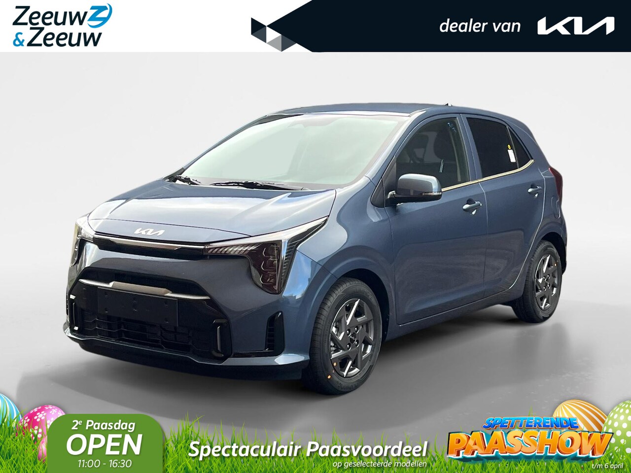 Kia Picanto - 1.0 DPI DynamicPlusLine | Elektrisch inklapbare buitenspiegels | 14" lichtmetalen velgen | - AutoWereld.nl