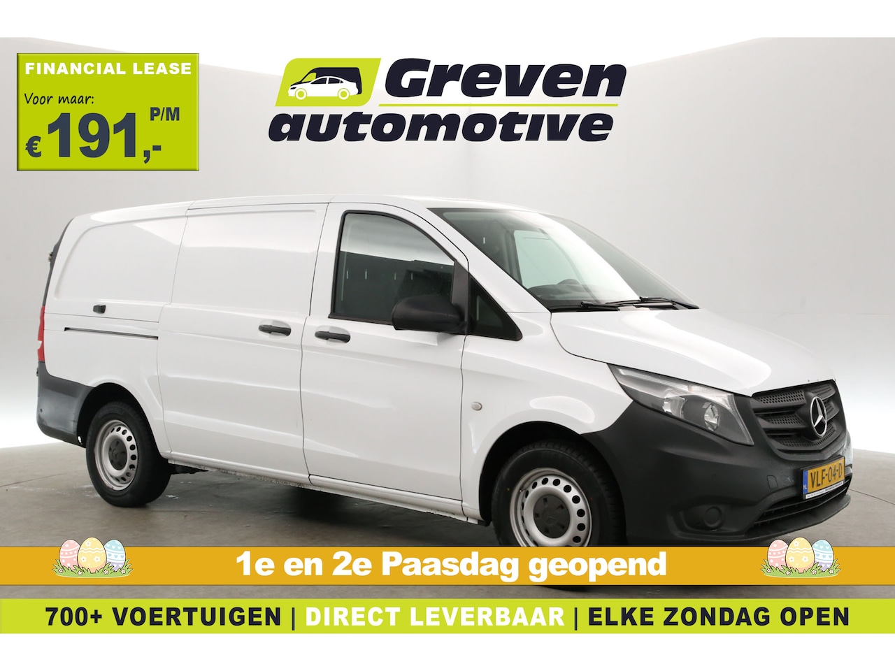 Mercedes-Benz Vito - 116 CDI Lang 164PK | Airco | Cruise | 3 Zits | Trekhaak | Parkeersens. - AutoWereld.nl