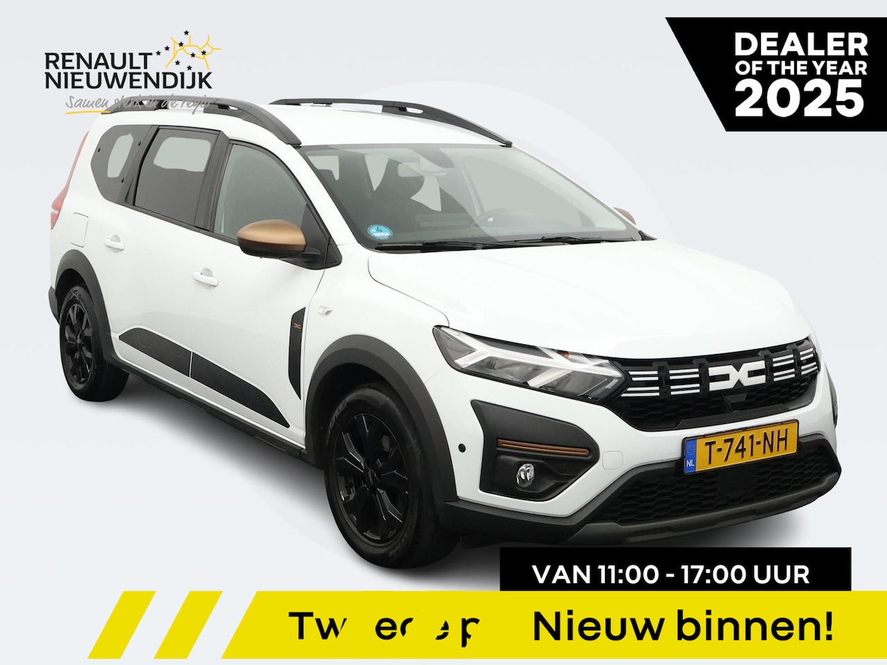 Dacia Jogger - 1.0 TCe 100 ECO-G Extreme 7p. / 1E EIGENAAR / STOEL & STUURWIEL VERWARMING / NAVIGATIE / B - AutoWereld.nl