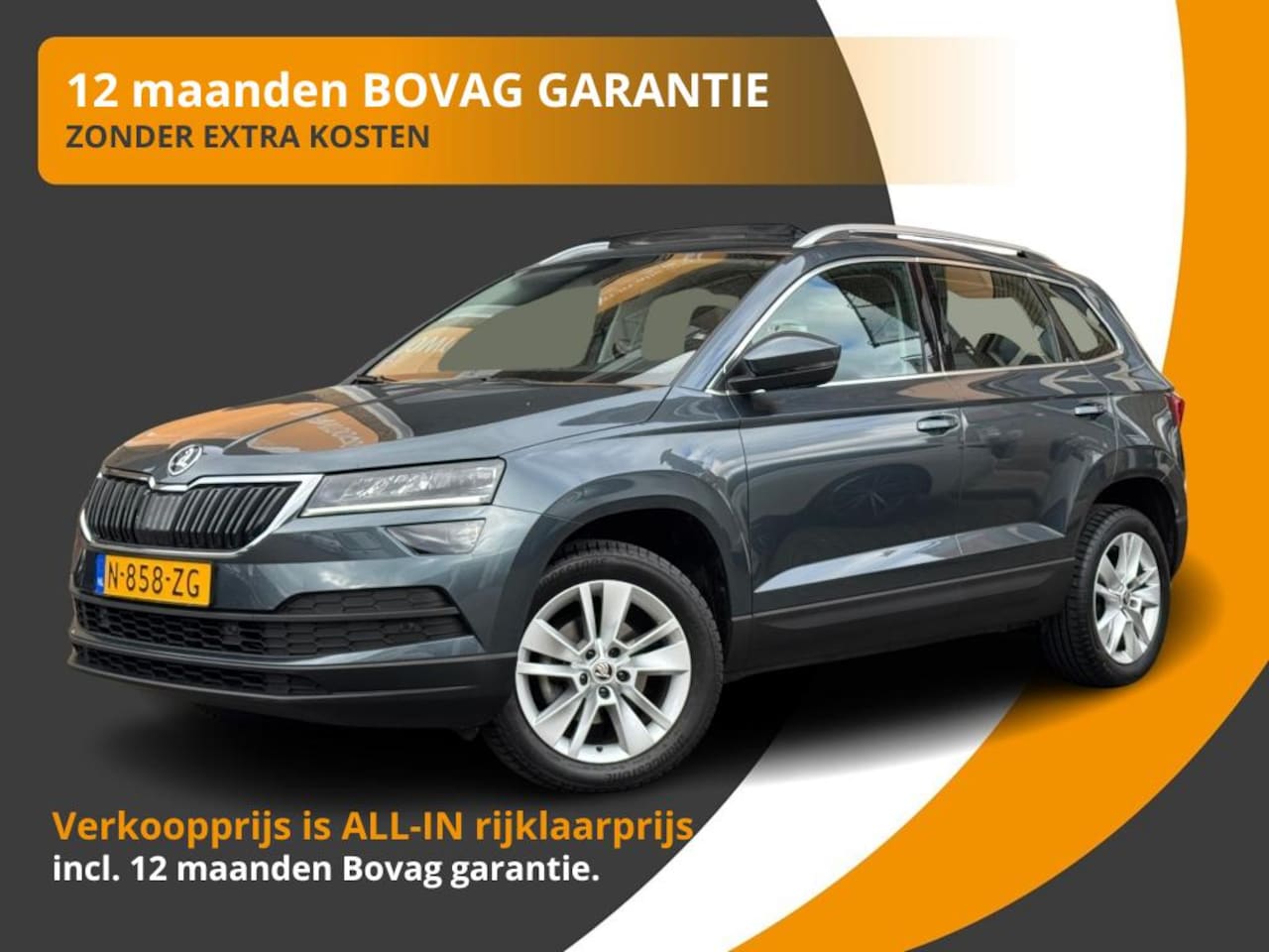 Skoda Karoq - 1.0 TSI BUSINESS ED. PLUS HALF LEDER/PANODAK/LED/CARPLAY - AutoWereld.nl