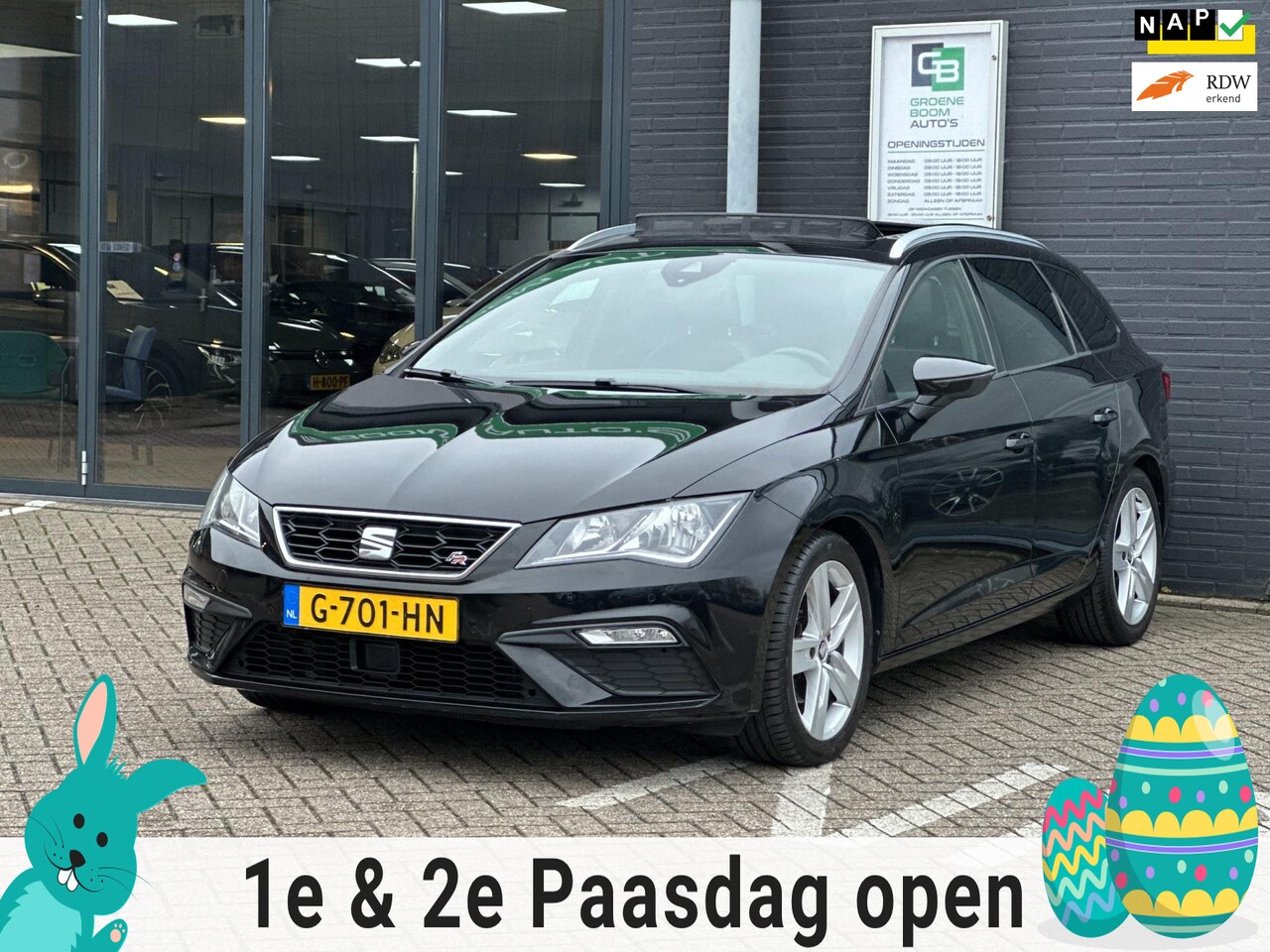 SEAT Leon ST - 1.5 TSI FR Business Intense/PANO-DAK/APP-CONNECT/AUTOMAAT - AutoWereld.nl