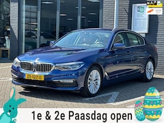 BMW 5-serie - 520d High Executive/1STE EIG/NAVI/CAMERA/LEDER/NAVI/NL-AUTO NAP