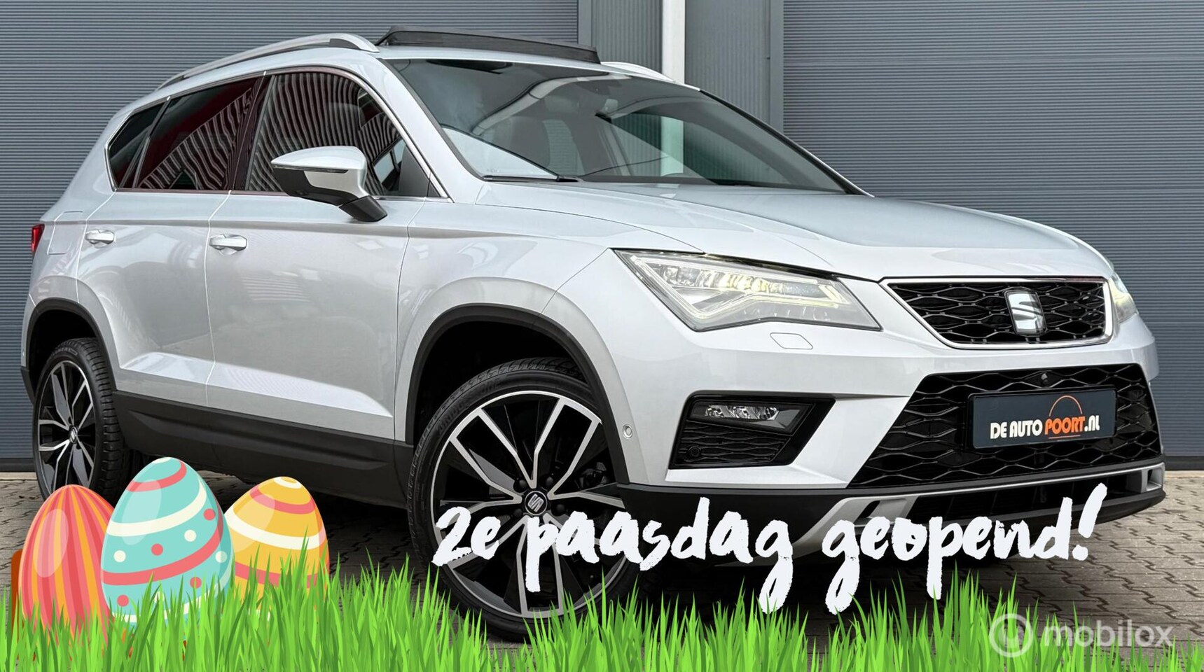 SEAT Ateca - 1.5 TSI Xcellence DSG Pano.dak/Trekhaak/Carplay/ACC - AutoWereld.nl