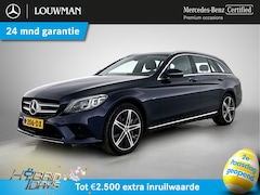 Mercedes-Benz C-klasse Estate - 300 e Business Solution Luxury ht metalen velgen | Navigatie| Elect bed voorstoelen met me