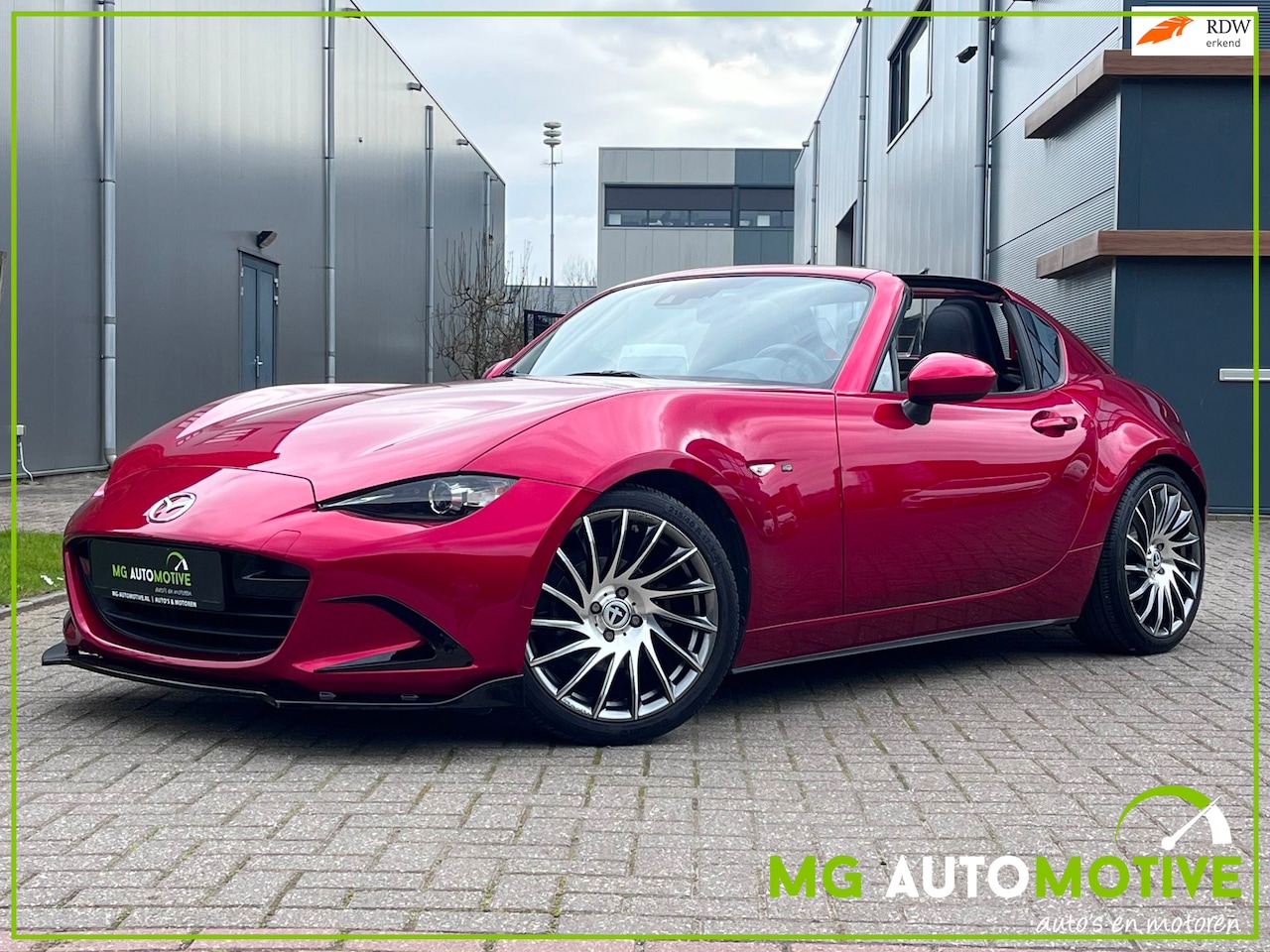 Mazda MX-5 RF - 1.5 SkyActiv-G 131 GT-M | Leder | Climate | SOUL RED!! - AutoWereld.nl