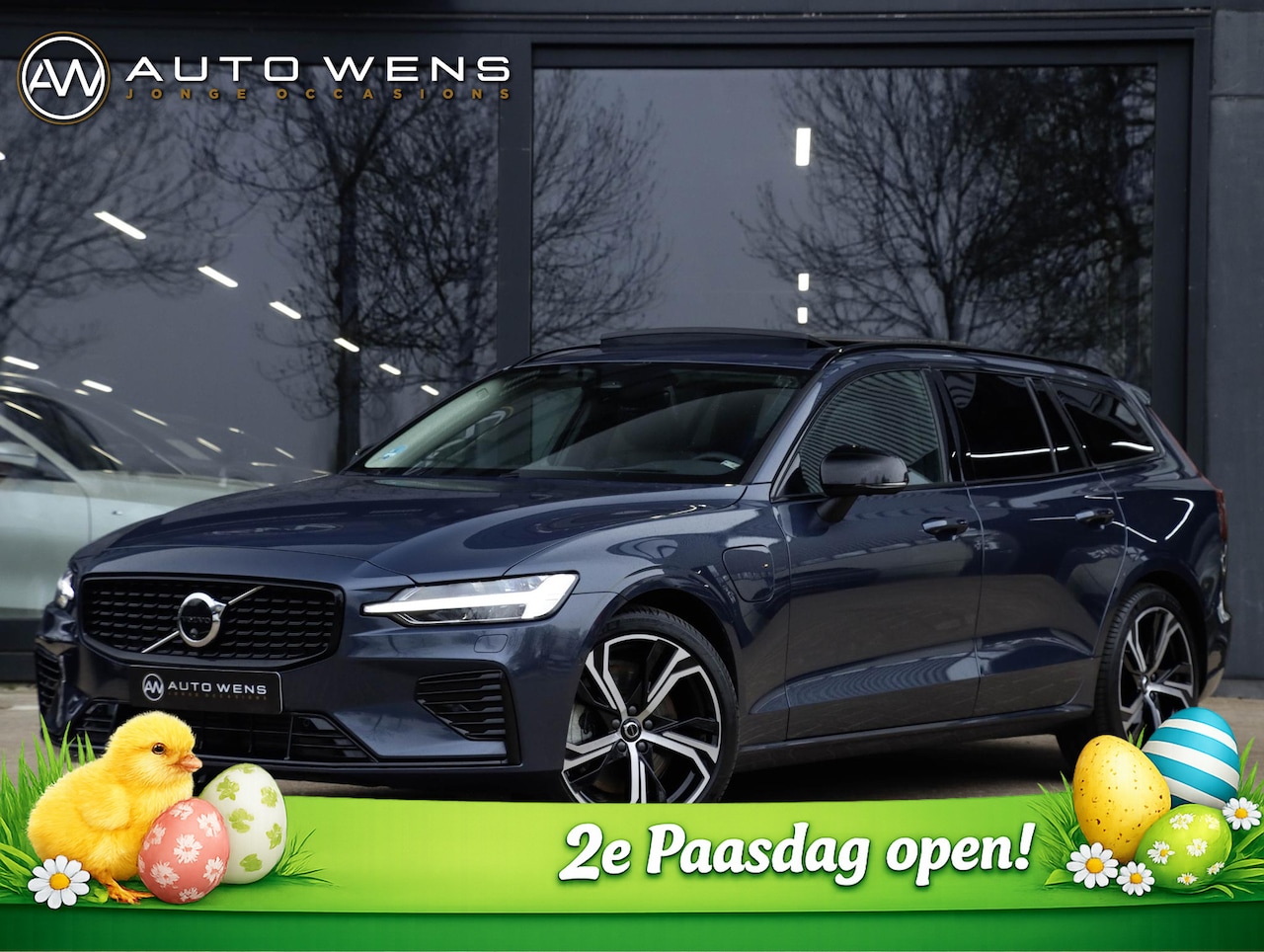 Volvo V60 - T8 AWD Ultra Dark Bowers & Wilkins Massage 360 Cam Pano - AutoWereld.nl