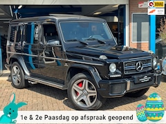 Mercedes-Benz G-klasse - AMG 63 Zwart 2018 NAVI DAK LM NAP