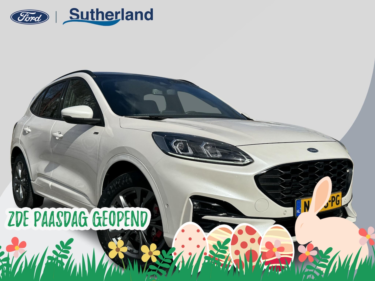 Ford Kuga - 2.5 PHEV ST-Line X 225pk Afneembare Trekhaak | Panorama dak | Adaptieve Cruise | Winterpac - AutoWereld.nl