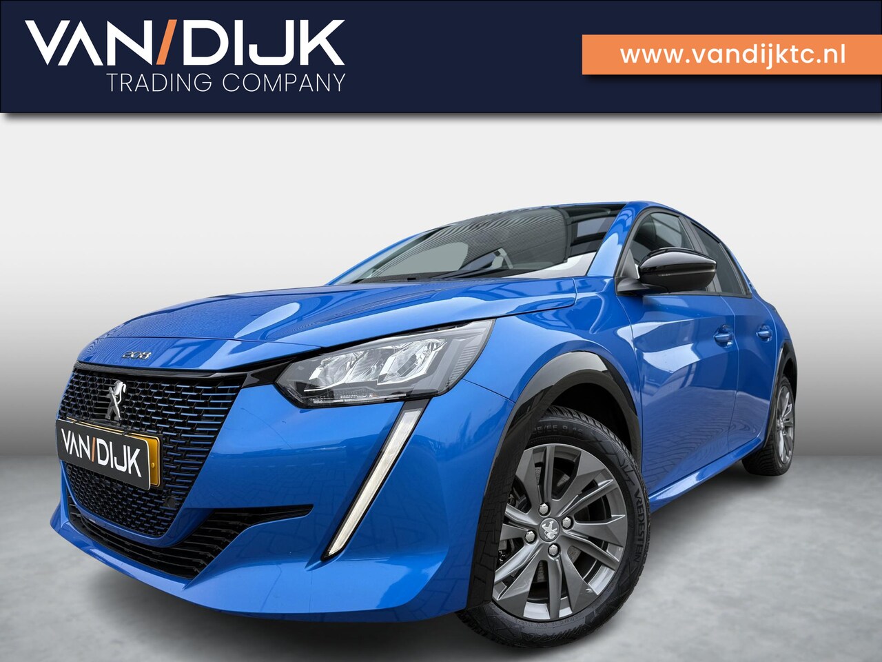 Peugeot e-208 - EV Active Pack 50 kWh ✓SOH 97.9% ✓3-Fase ✓Full LED ✓Stoelverwarming ✓Navigatie ✓Parkeersen - AutoWereld.nl