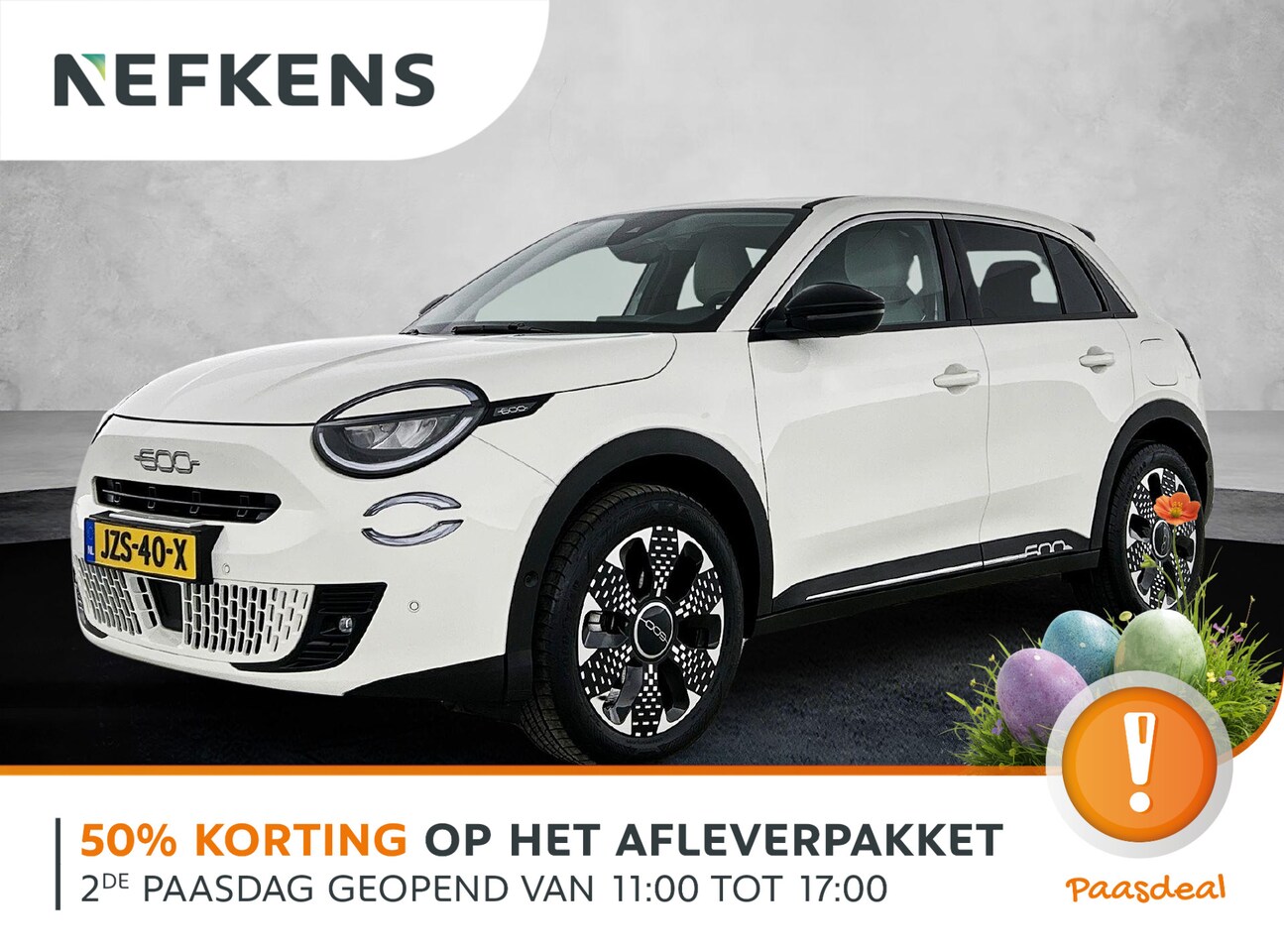 Fiat 600 - 1.2 Hybrid La Prima 110pk Automaat | Elektrische Klep | Elektrische Bestuurdersstoel | Cam - AutoWereld.nl
