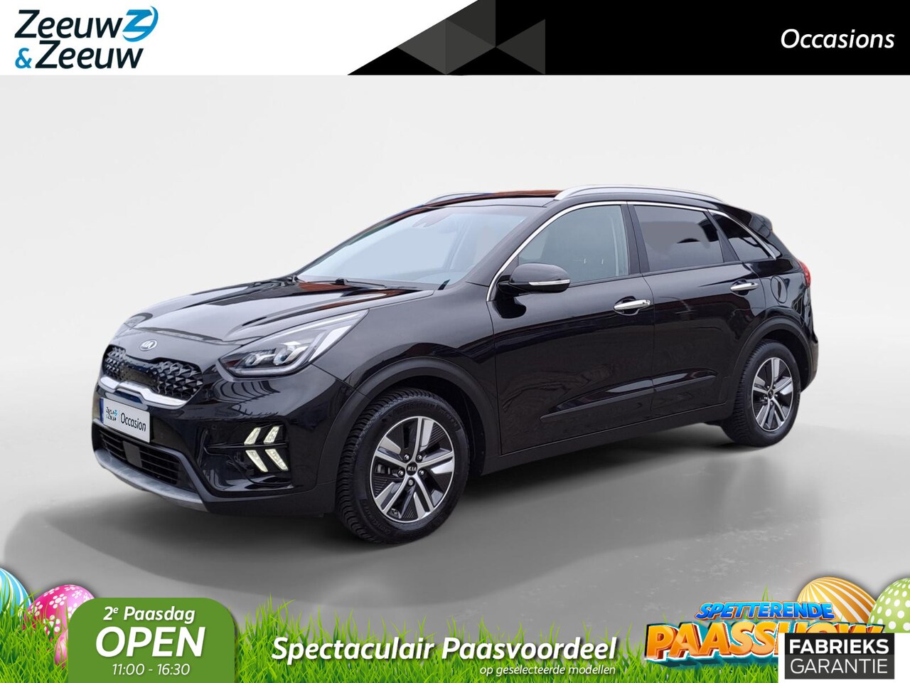 Kia Niro - 1.6i Hybrid DynamicPlusLine 1e Eigenaar | Schuifkantel dak | Trekhaak | Metallic lak | Fab - AutoWereld.nl