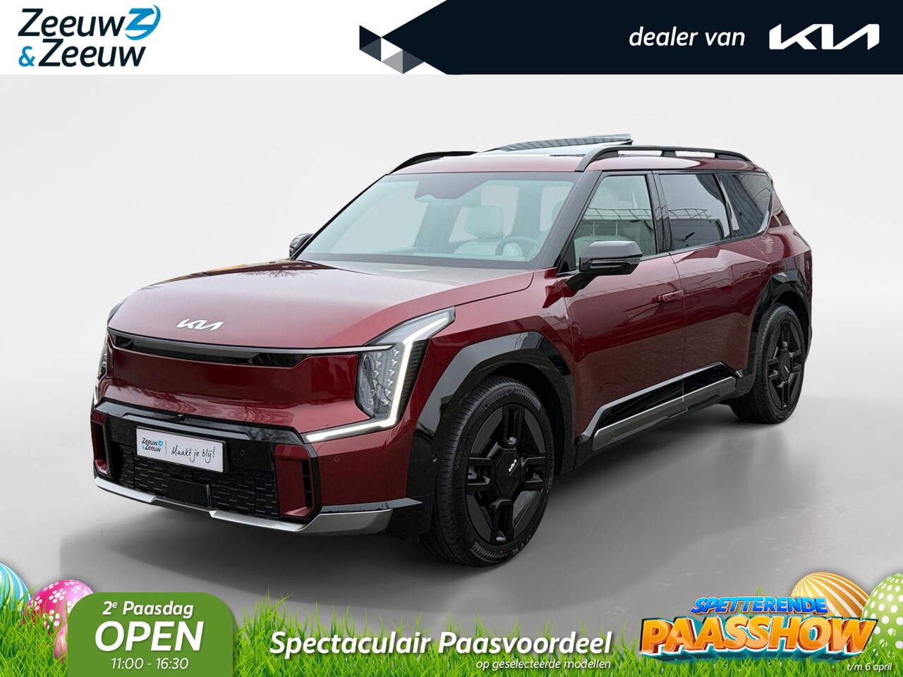 Kia EV9 - GT-Line AWD 6p. 99.8 kWh Nu te bestellen | €2.000,- Inruilpremie! + €2.000,- voorraadvoord - AutoWereld.nl