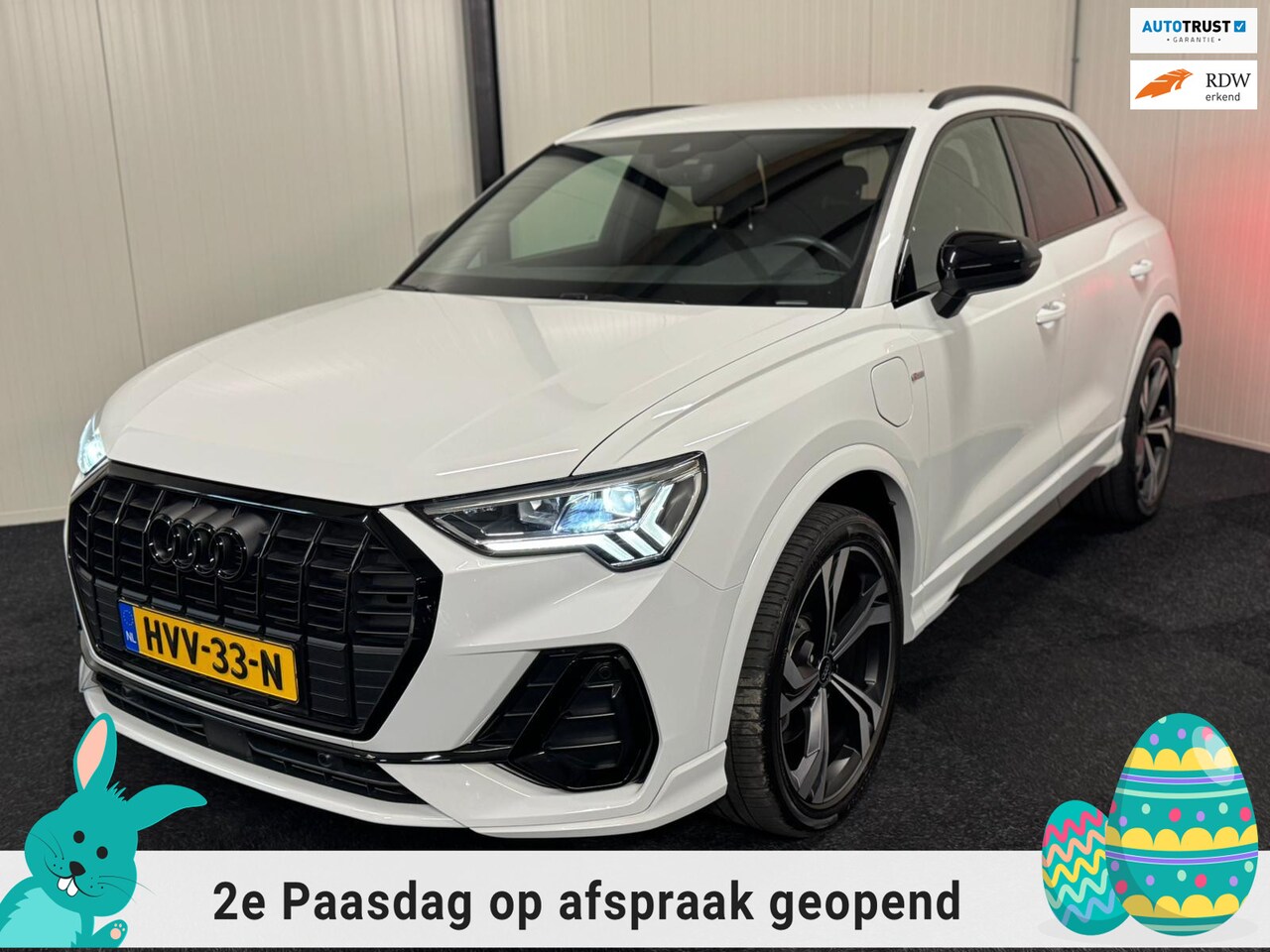 Audi Q3 - 45 TFSI e 3x S-line 2022 265PK MATRIX/KEYLESS/20"/CARPLAY/ACC/LANE/CAMERA/BLACKOPTIK/NIEUW - AutoWereld.nl