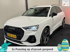 Audi Q3 - 45 TFSI e 3x S-line 2022 265PK MATRIX/KEYLESS/20"/CARPLAY/ACC/LANE/CAMERA/BLACKOPTIK/NIEUW